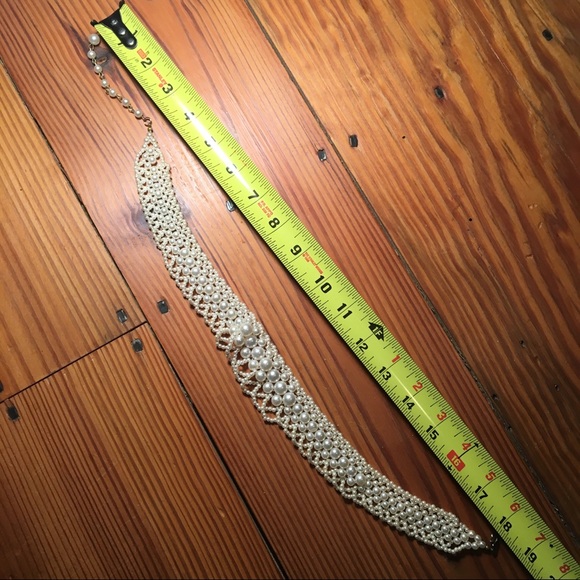 Vintage Pearl Beaded Collar - Picture 4 of 4